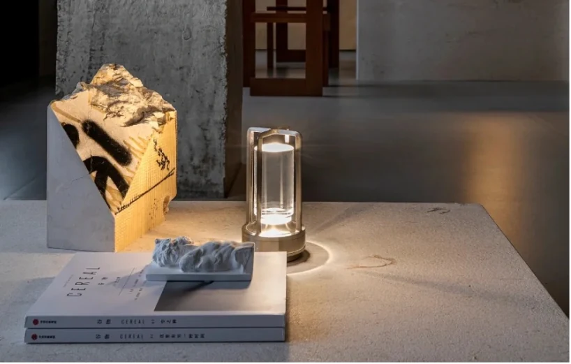Material studies and illuminated objects