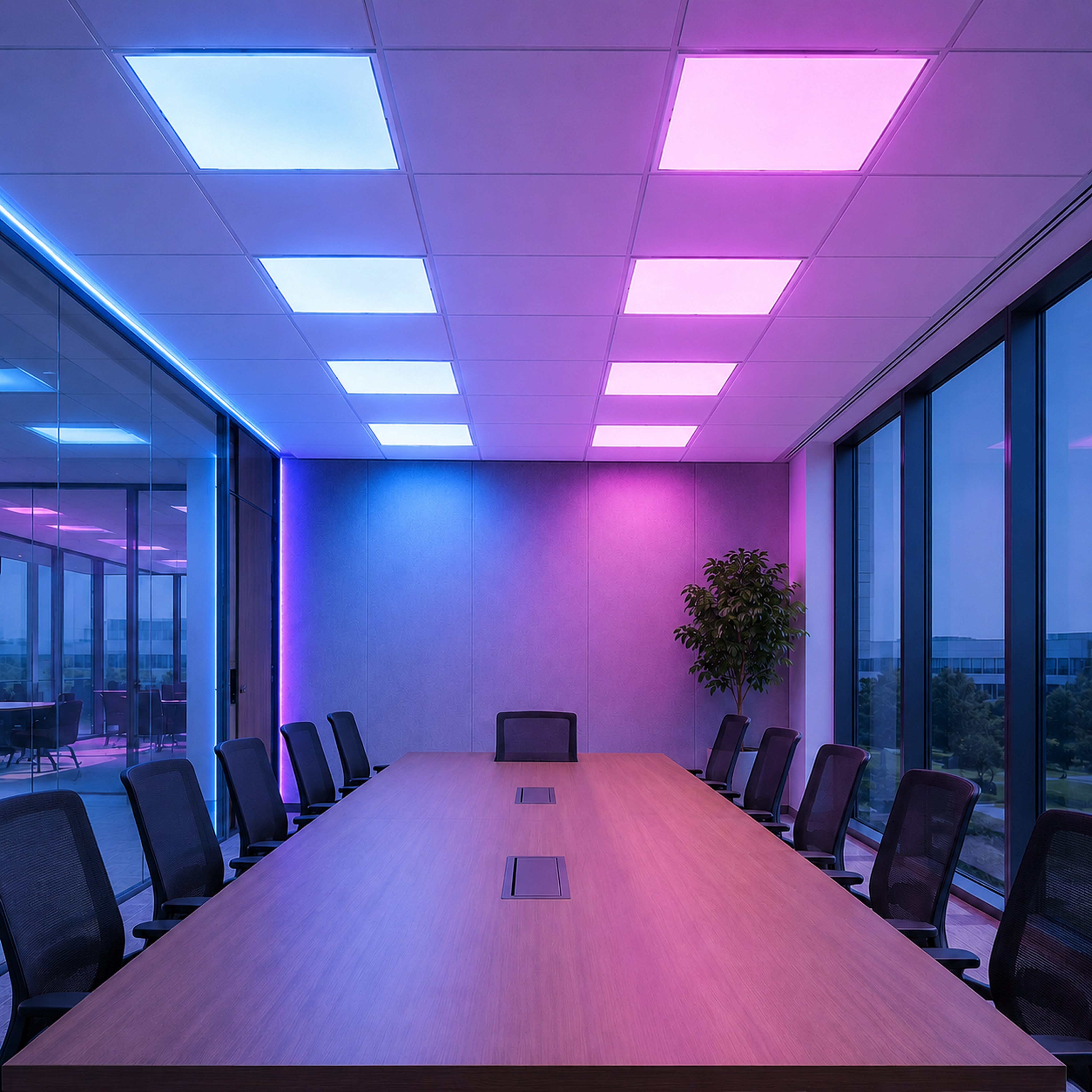 SPACE361 RGB Office Lighting Panel - Ambient Lights - gallery image
