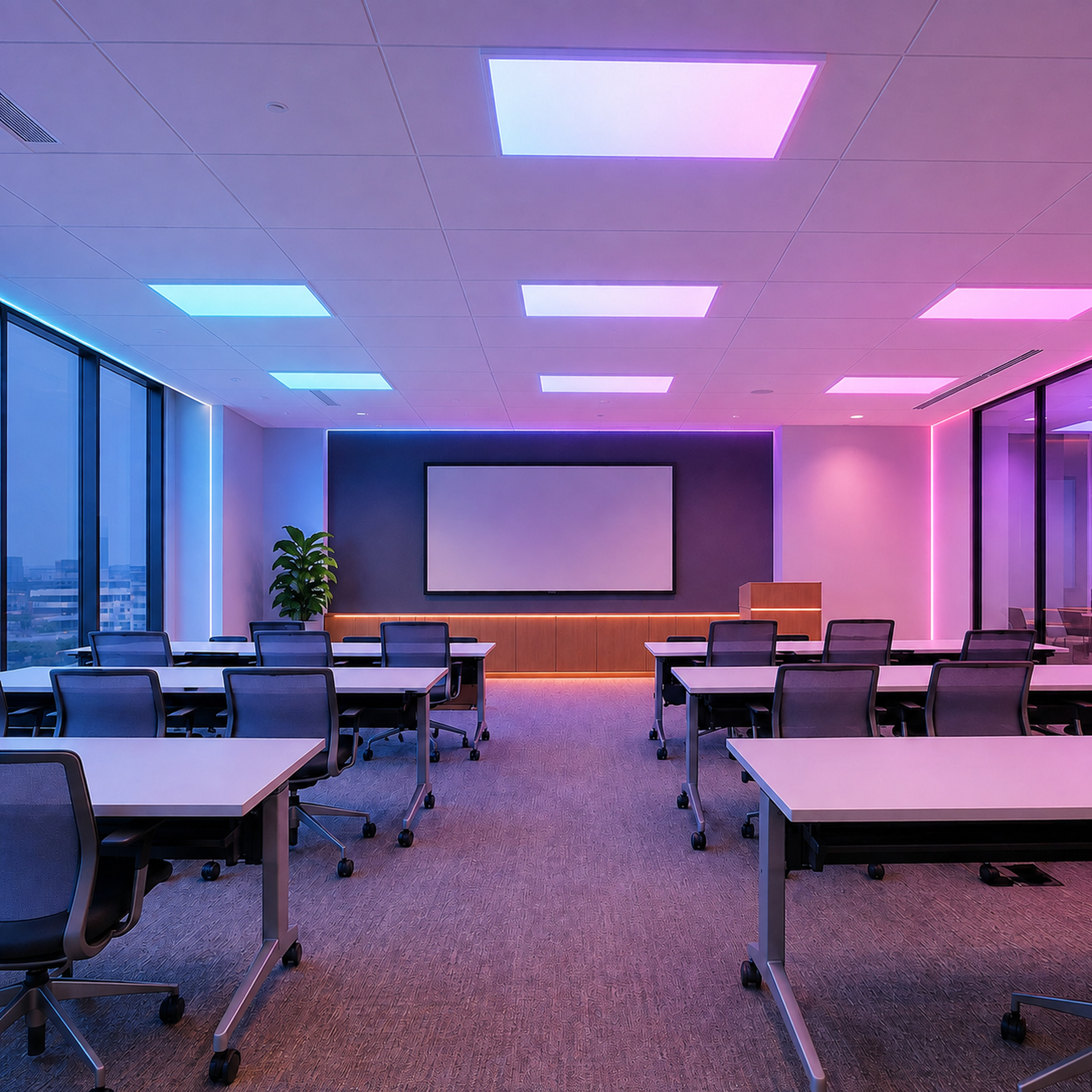 SPACE361 RGB Office Lighting Panel - Ambient Lights - gallery image
