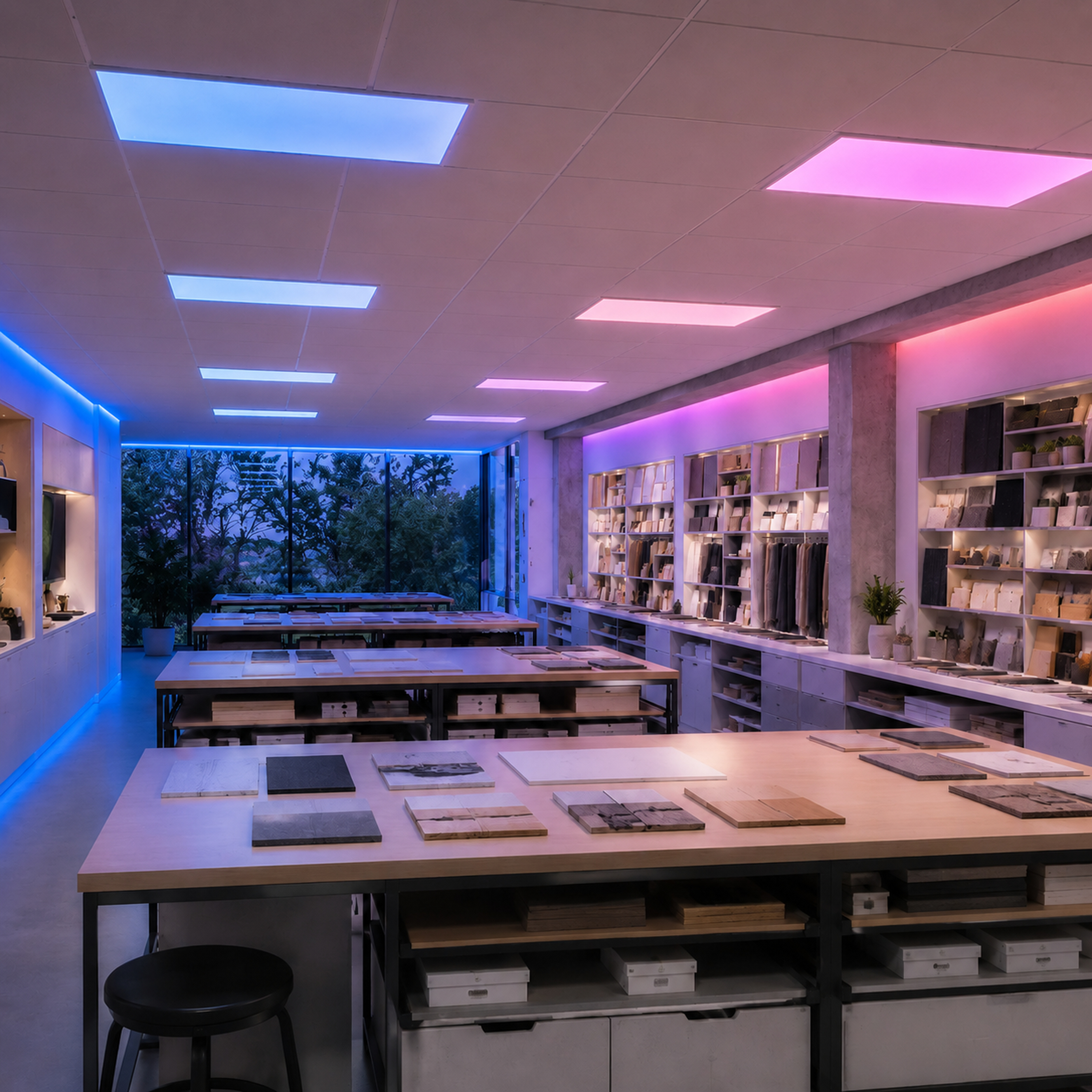 SPACE361 RGB Office Lighting Panel - Ambient Lights - gallery image
