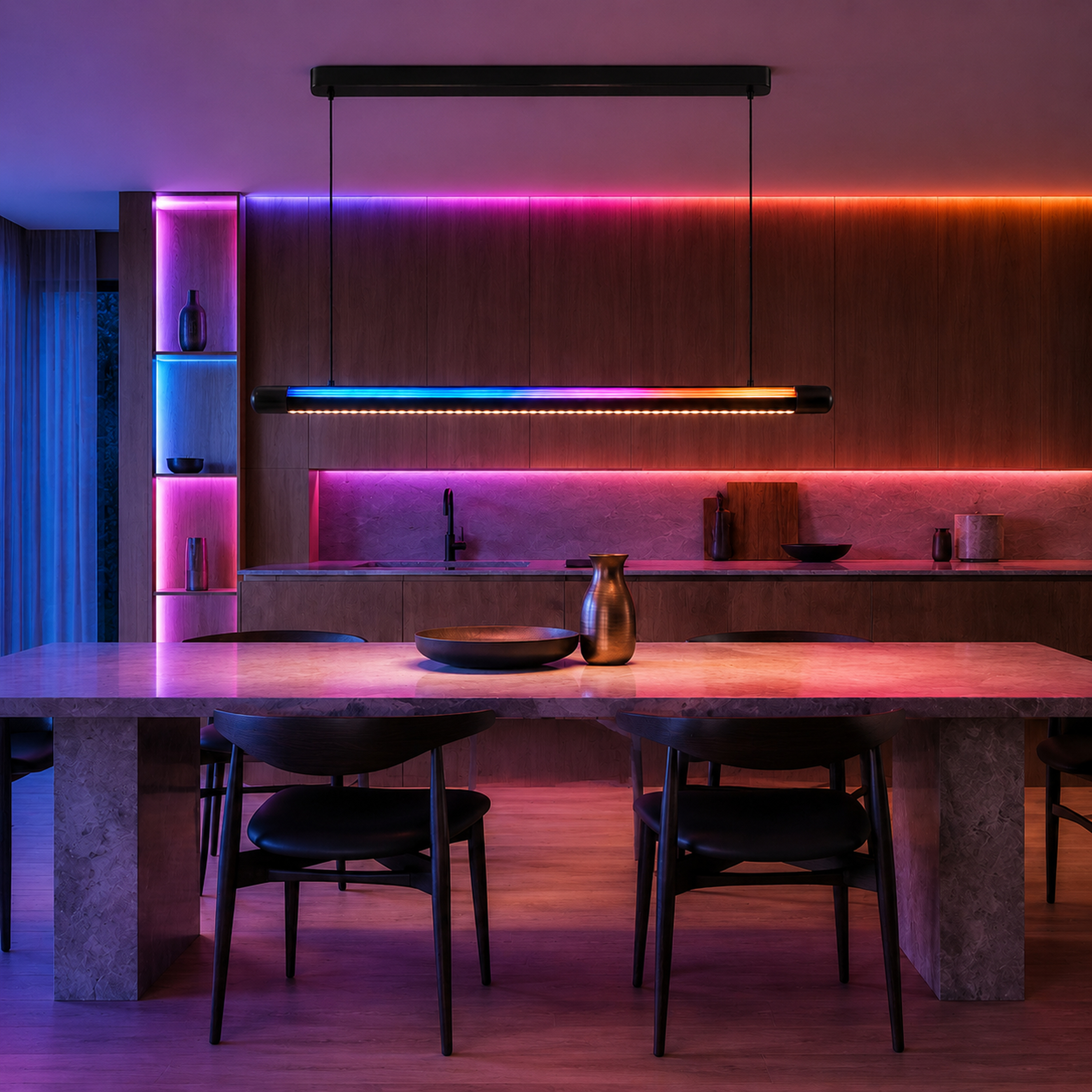 SPACE361 RGB Linear Pendant Lamp - Ambient Lights - gallery image