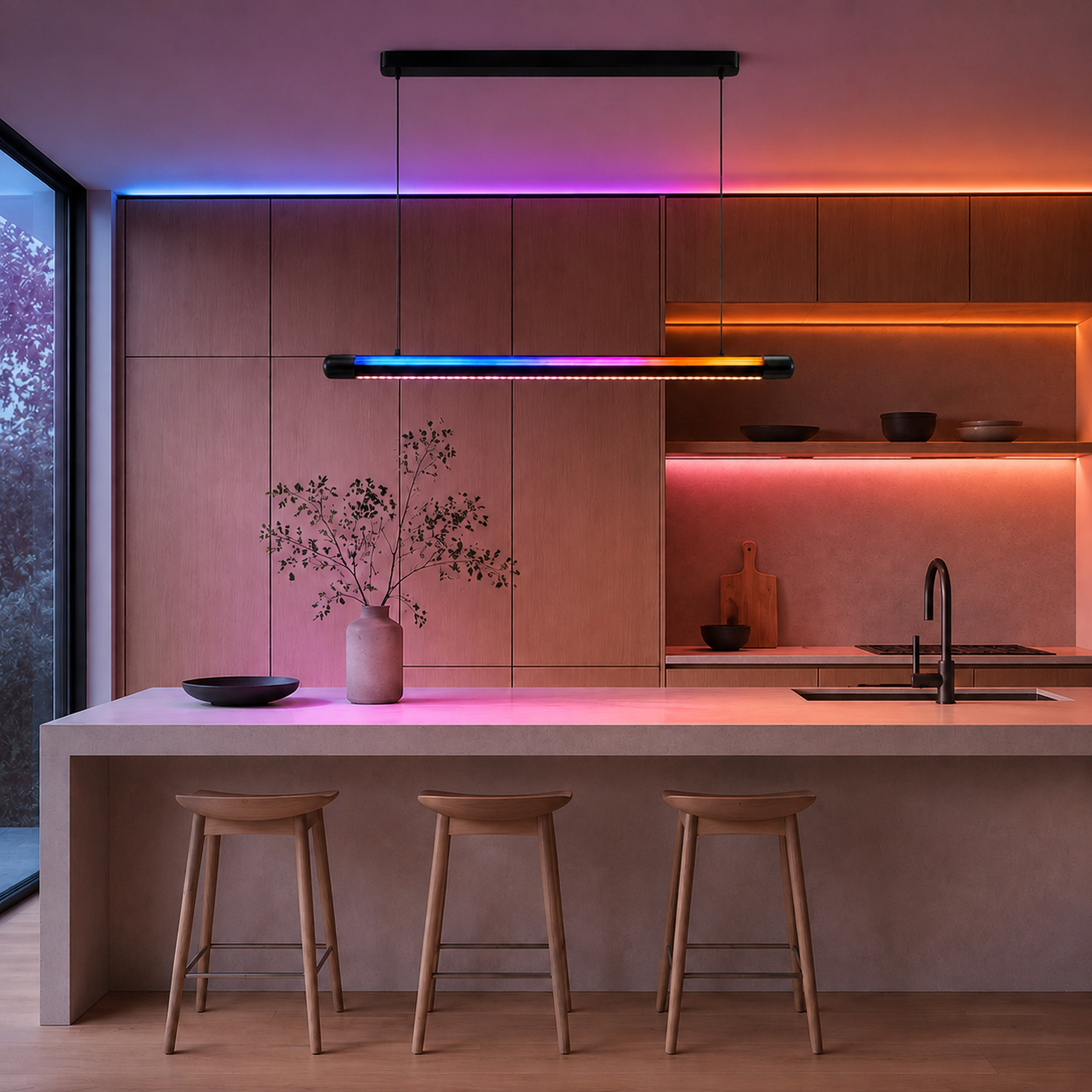 SPACE361 RGB Linear Pendant Lamp - Ambient Lights - gallery image