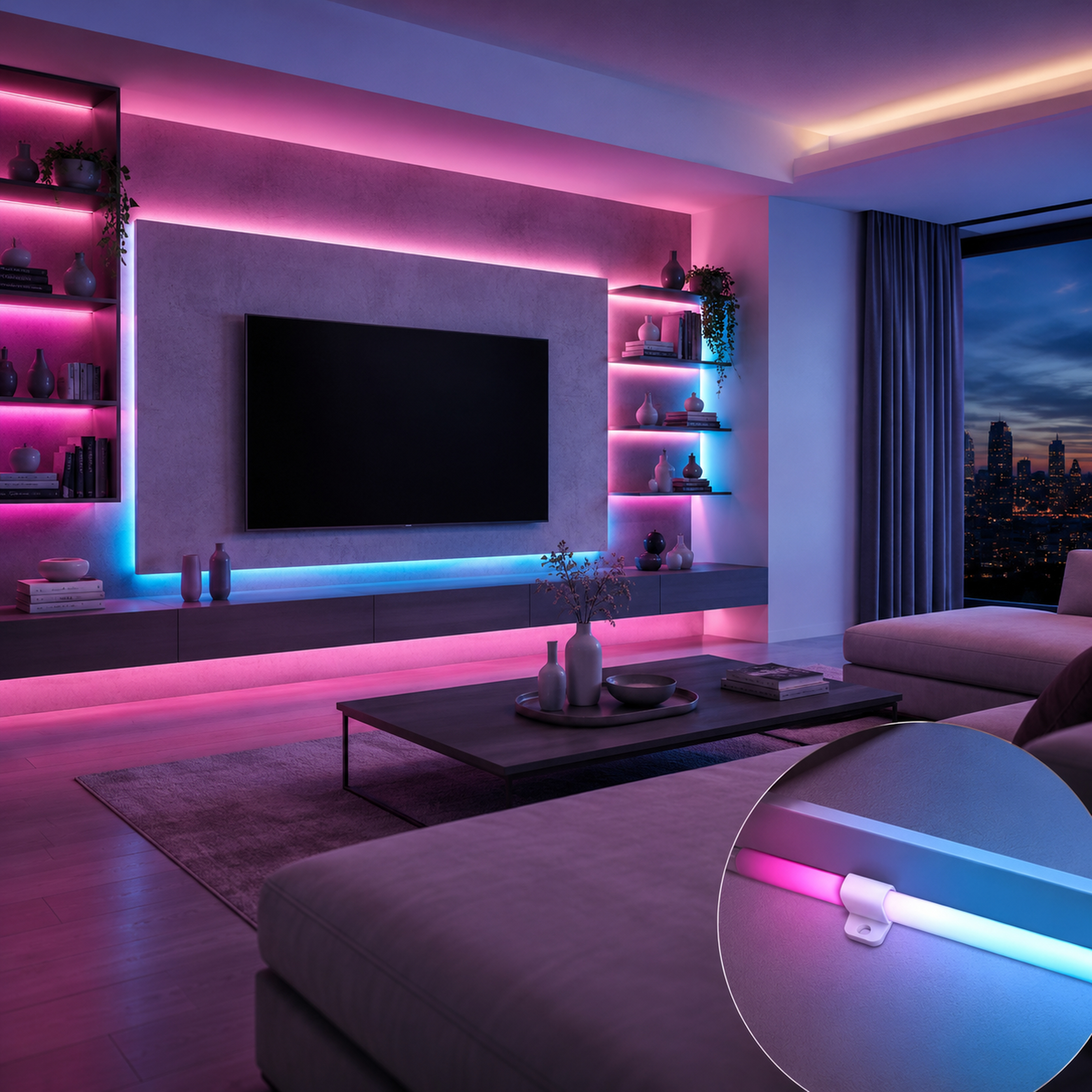 SPACE361 RGB Full-Spectrum Light Strip - Ambient Lights - gallery image