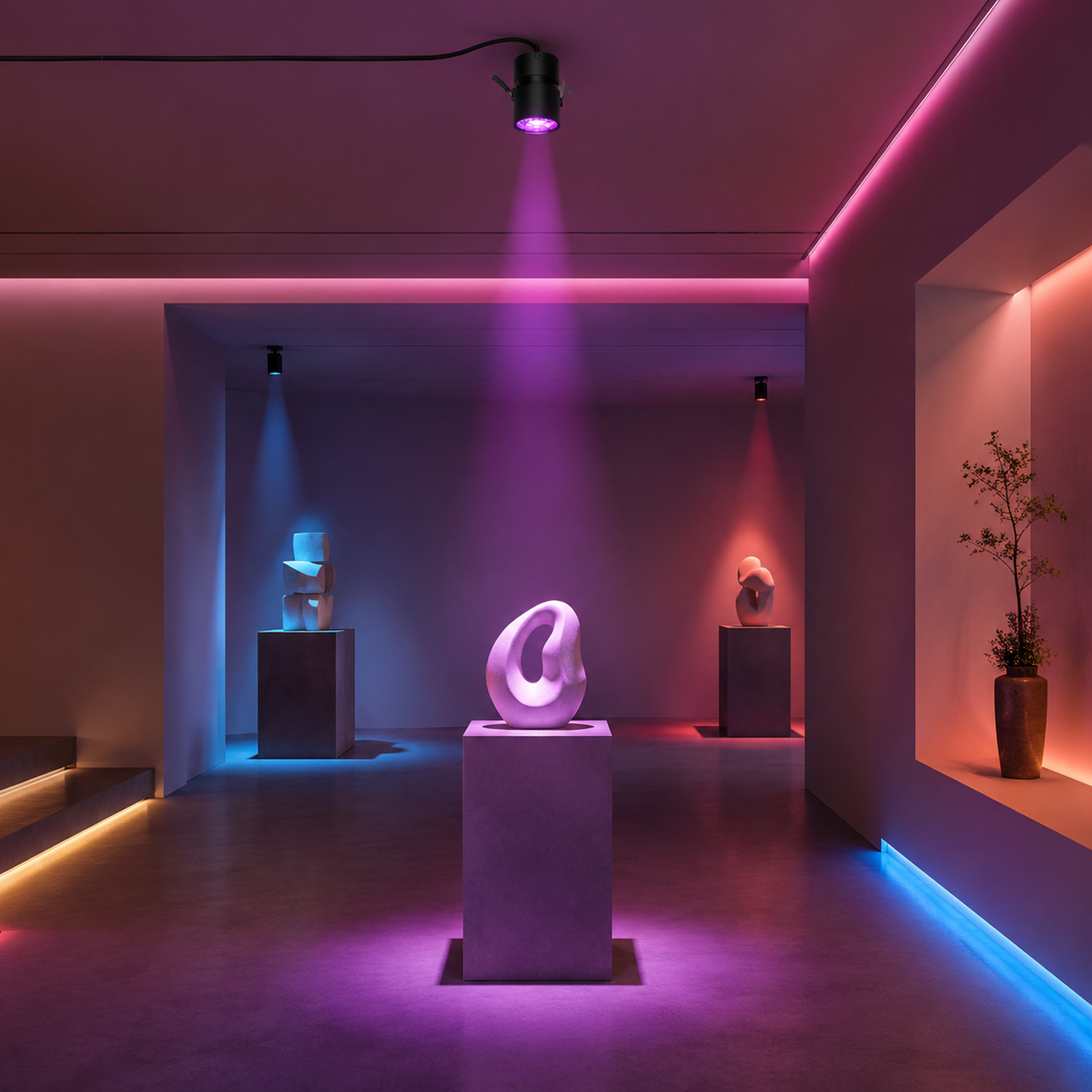 SPACE361 RGB Smart Spotlight - Narrow Beam - Ambient Lights - gallery image
