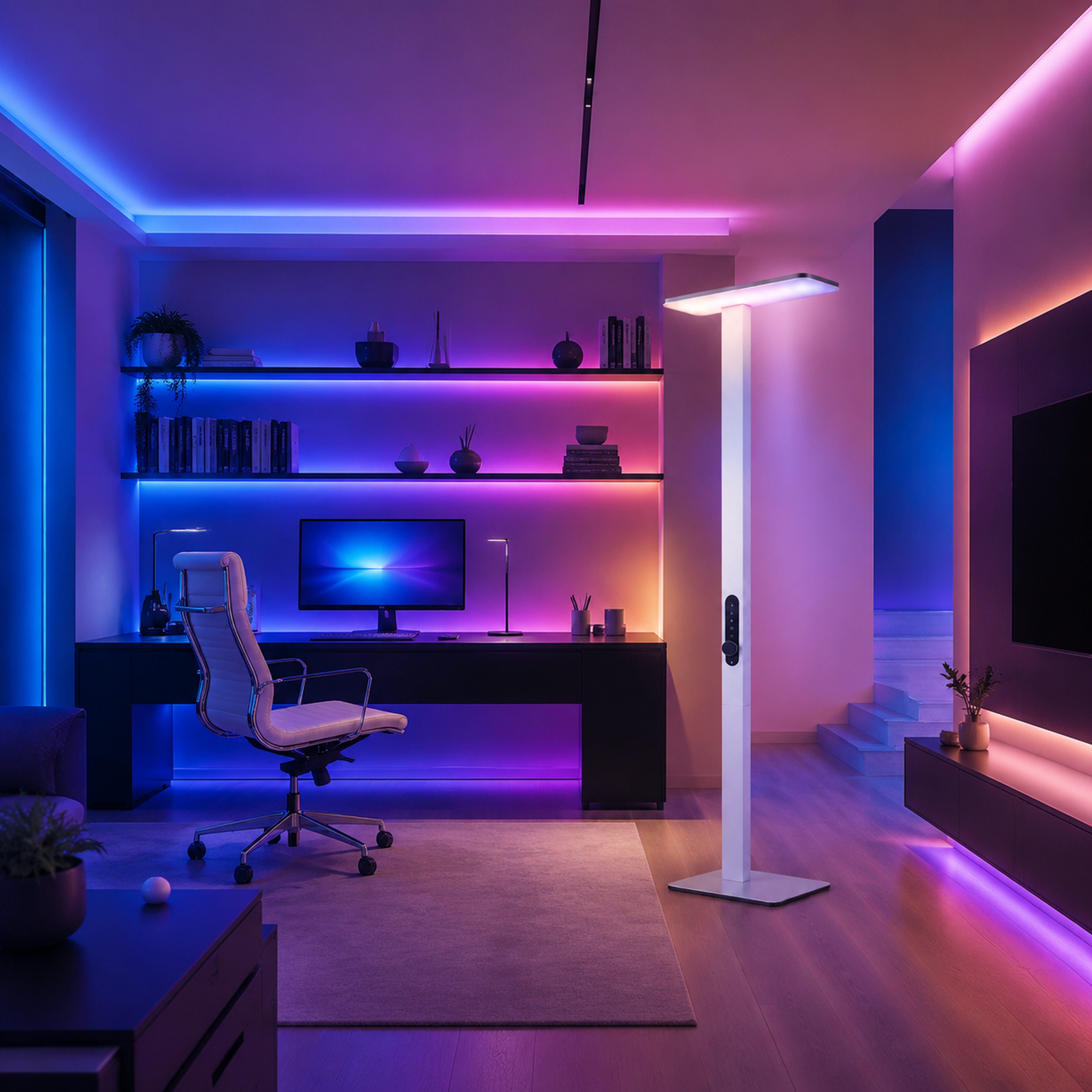 SPACE361 RGB Full-Spectrum Eye-Caring Floor Light - Ambient Lights - gallery image