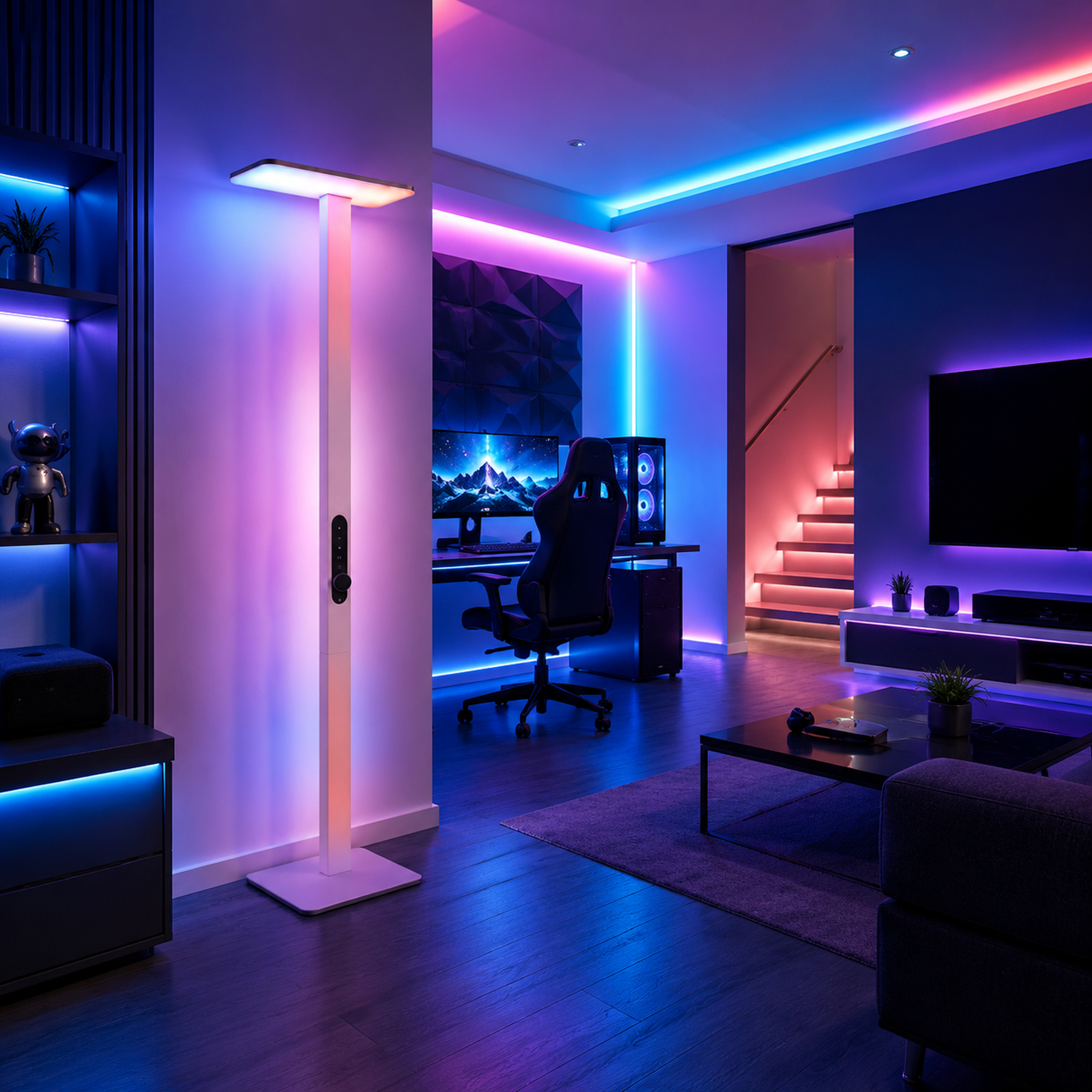 SPACE361 RGB Full-Spectrum Eye-Caring Floor Light - Ambient Lights - gallery image