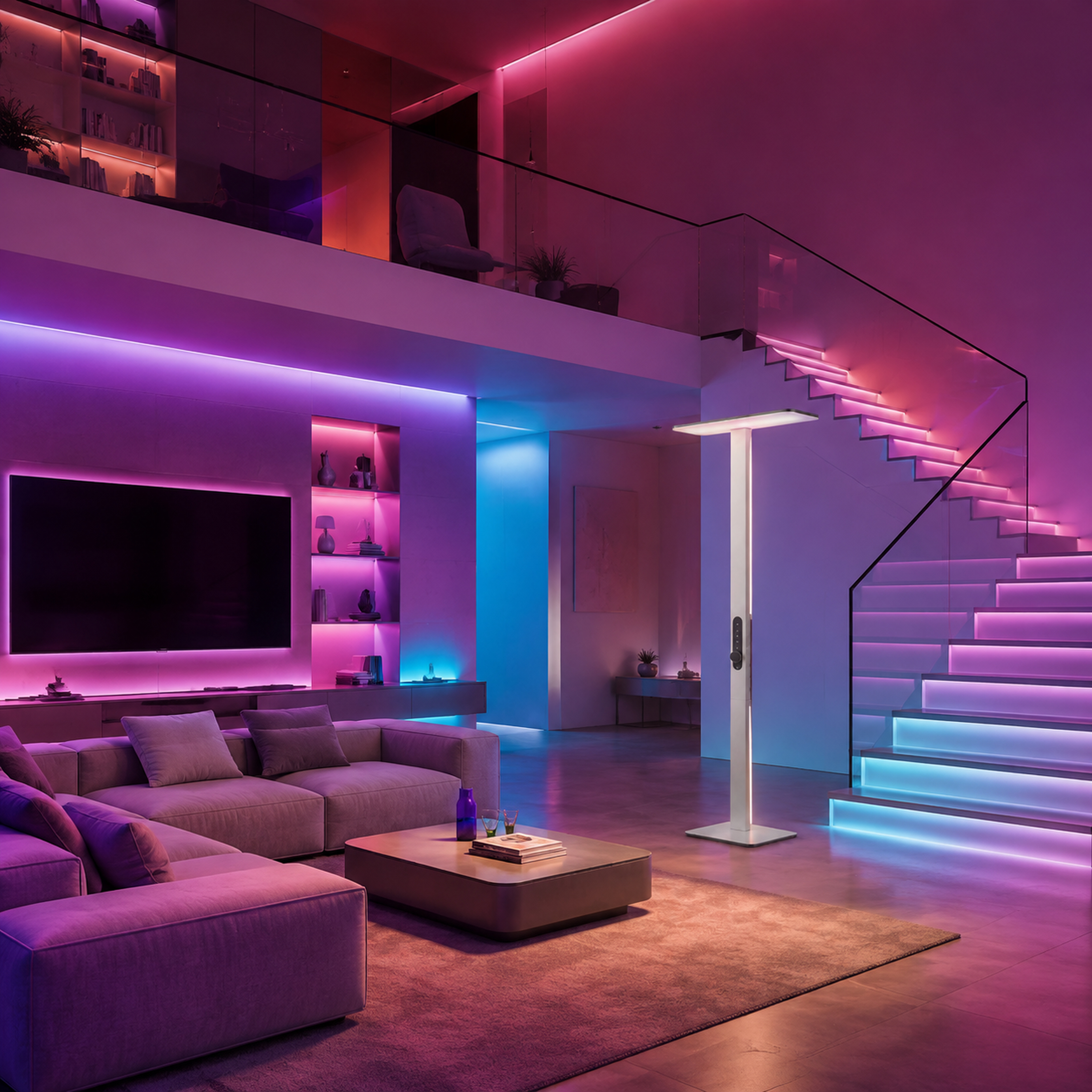 SPACE361 RGB Full-Spectrum Eye-Caring Floor Light - Ambient Lights - gallery image