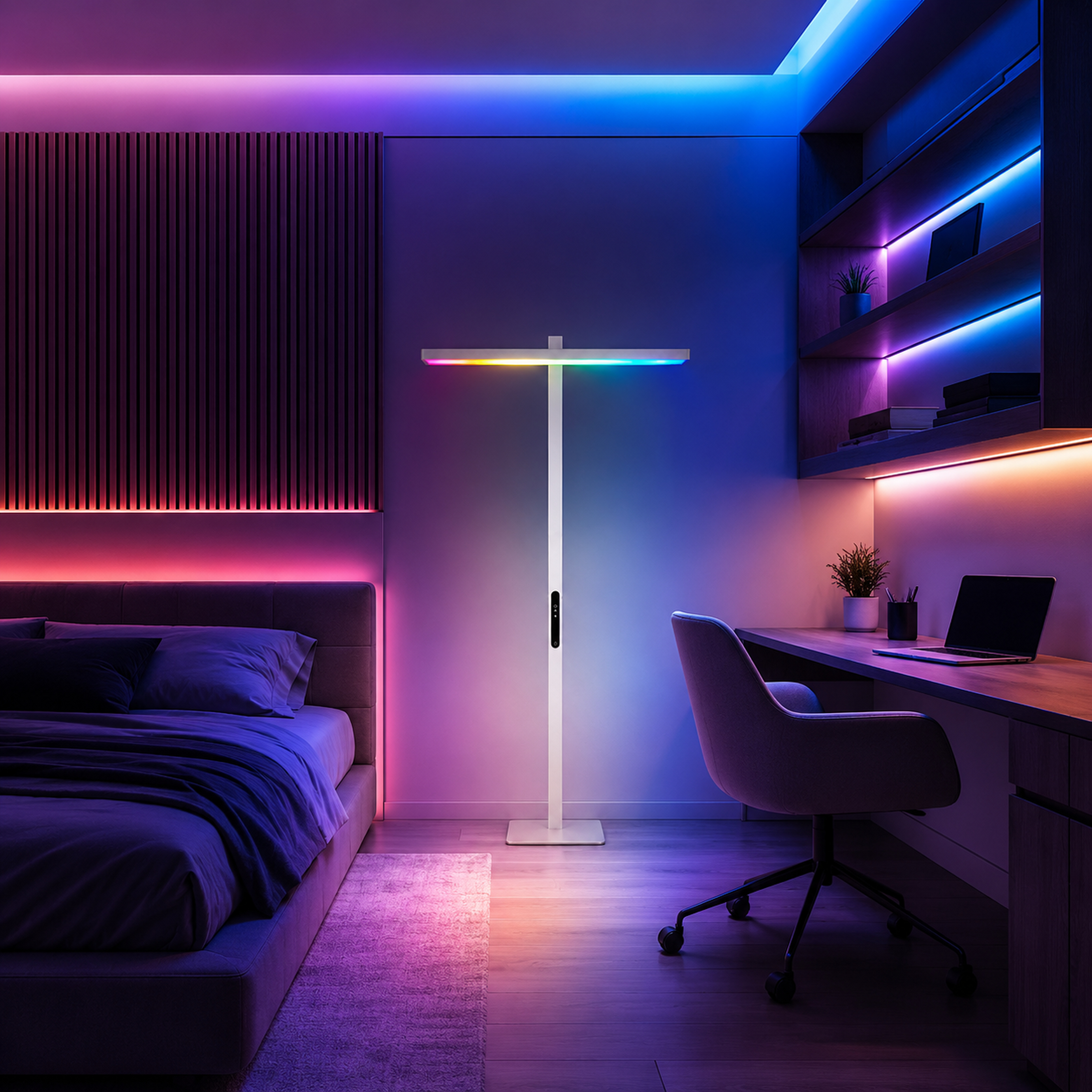 SPACE361 RGB Adjustable Eye-Caring Floor Light - Ambient Lights - gallery image