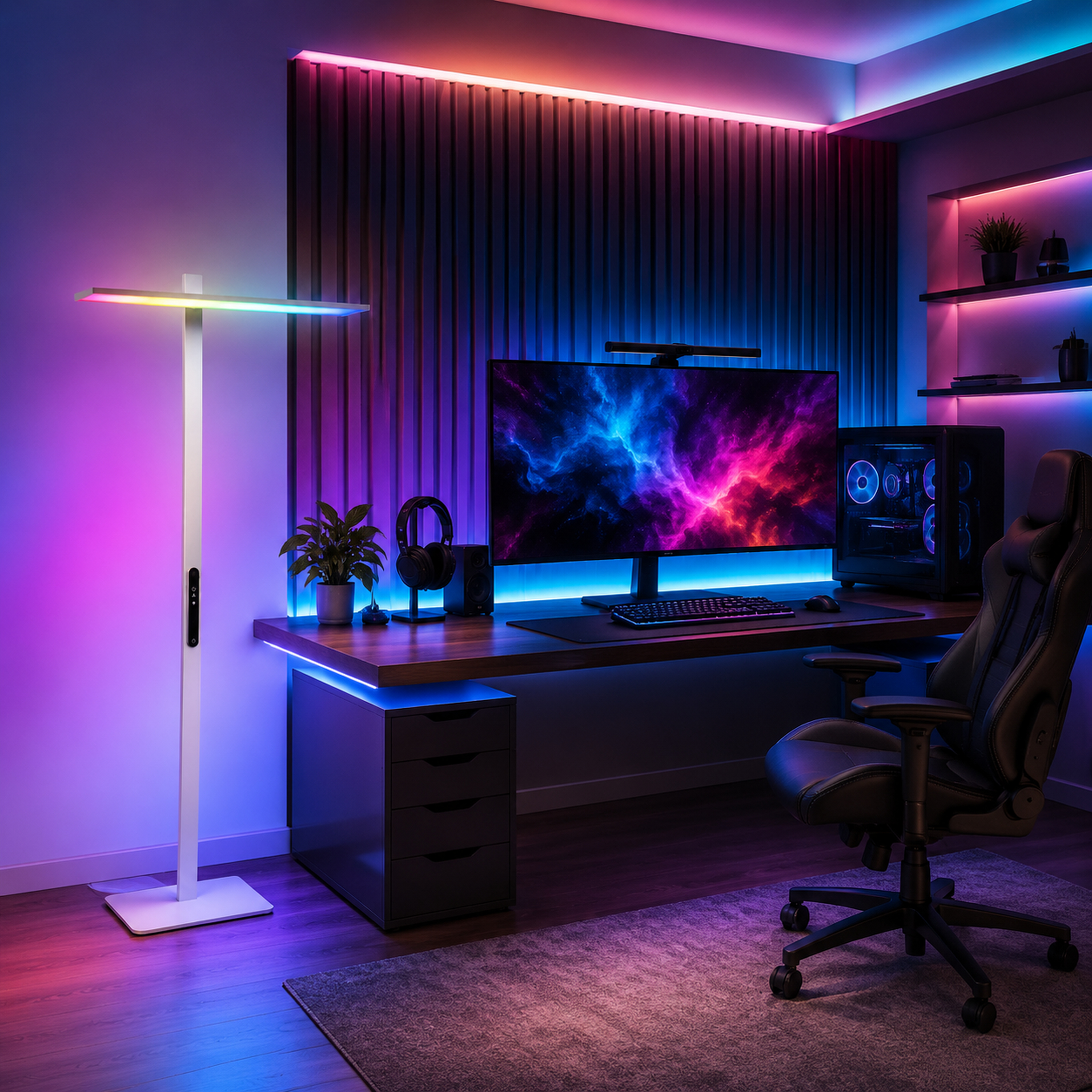 SPACE361 RGB Adjustable Eye-Caring Floor Light - Ambient Lights - gallery image