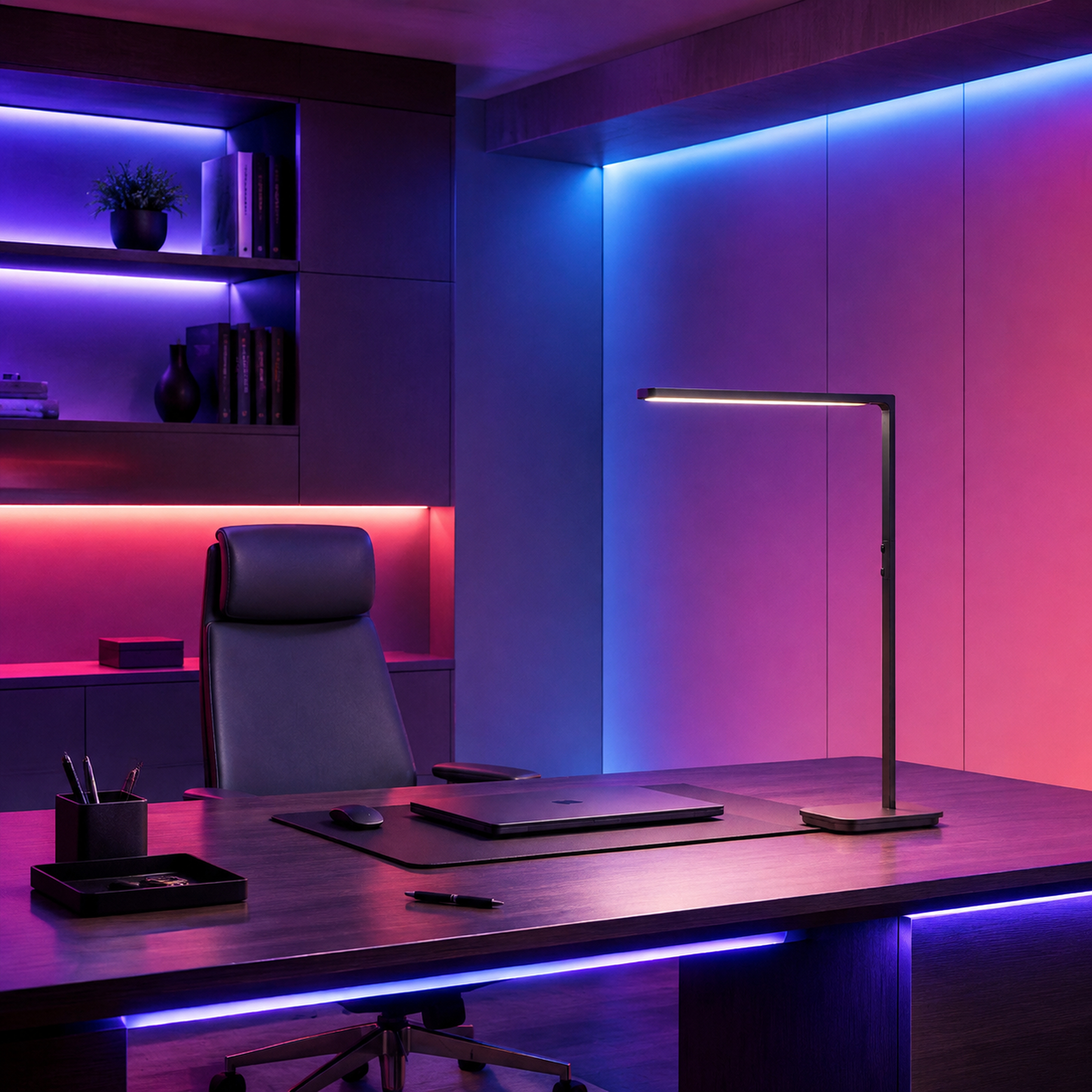 SPACE361 RGB Tabletop Full-Spectrum Eye-Care Lamp - Ambient Lights - gallery image