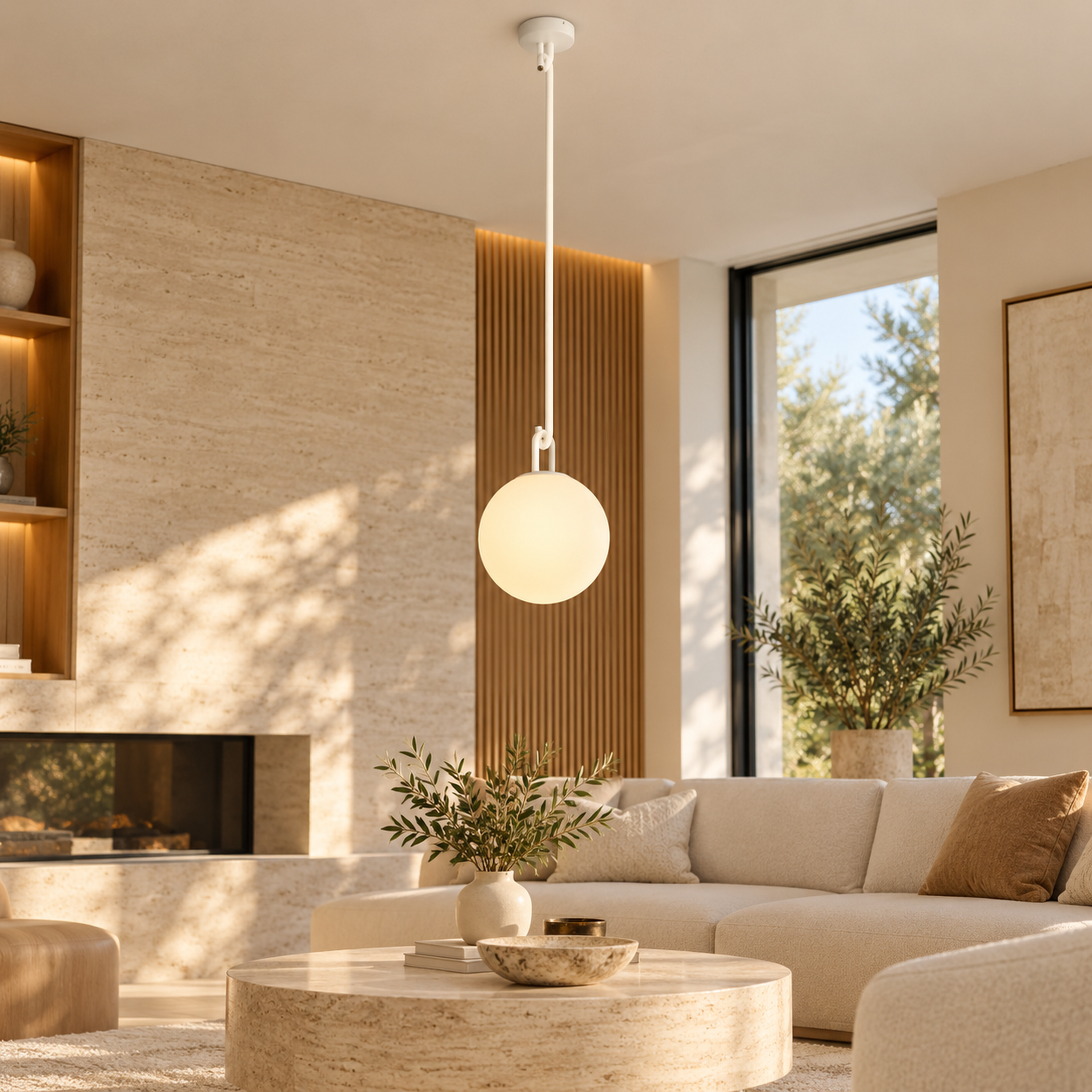 SPACE361 KAITAI Sphere Pendant Light KT-0256 - Modern Lamps - gallery image