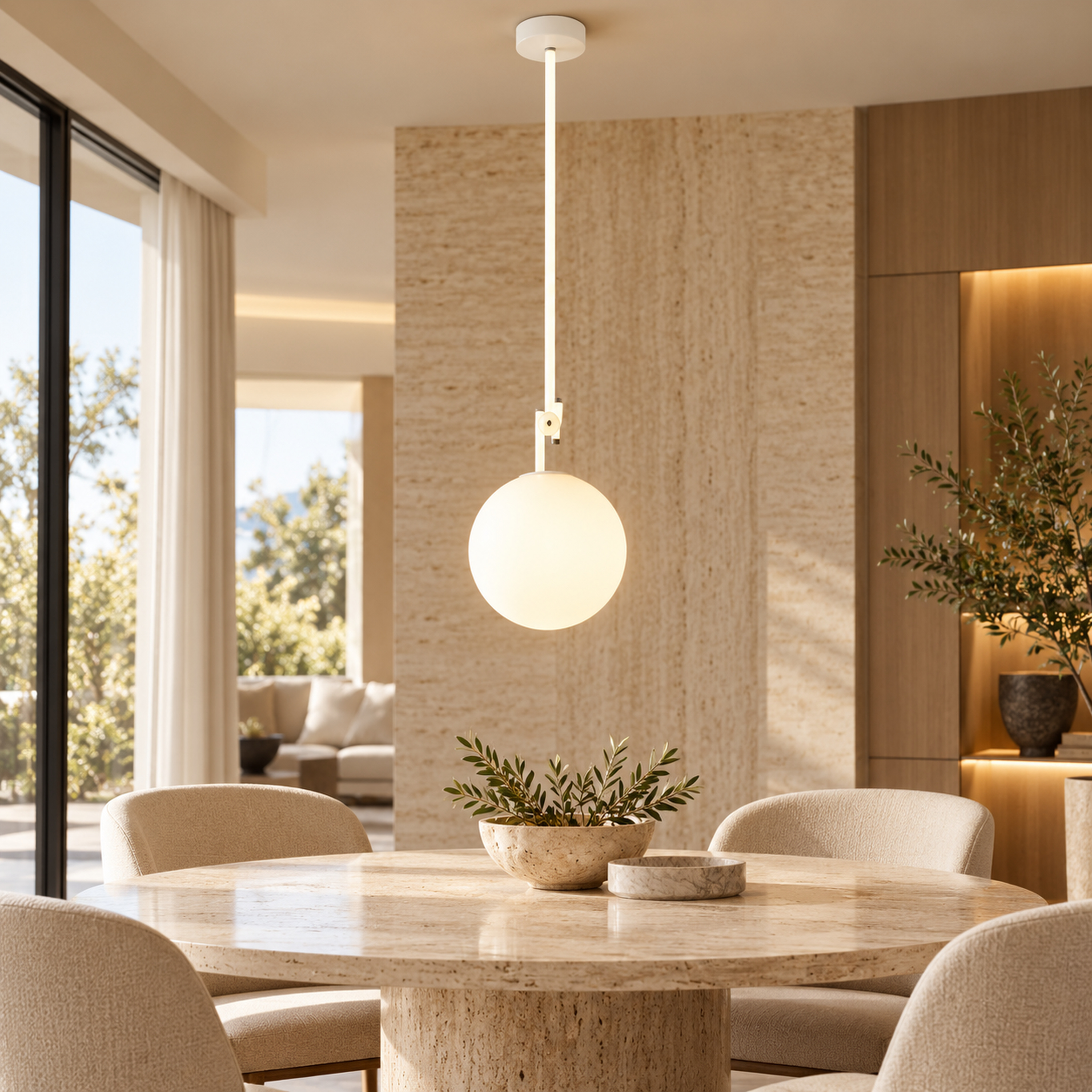 SPACE361 KAITAI Sphere Pendant Light KT-0256 - Modern Lamps - gallery image