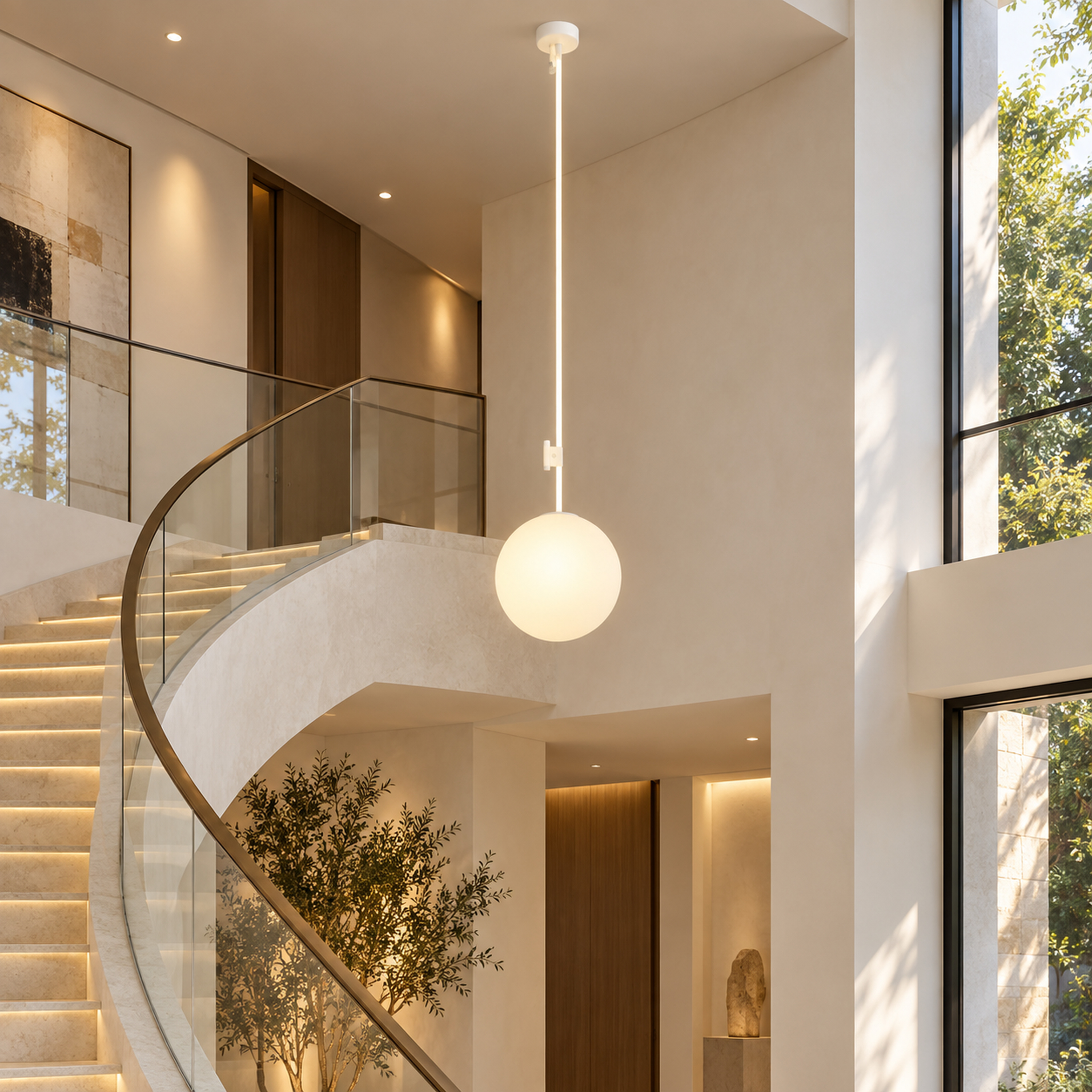 SPACE361 KAITAI Sphere Pendant Light KT-0256 - Modern Lamps - gallery image