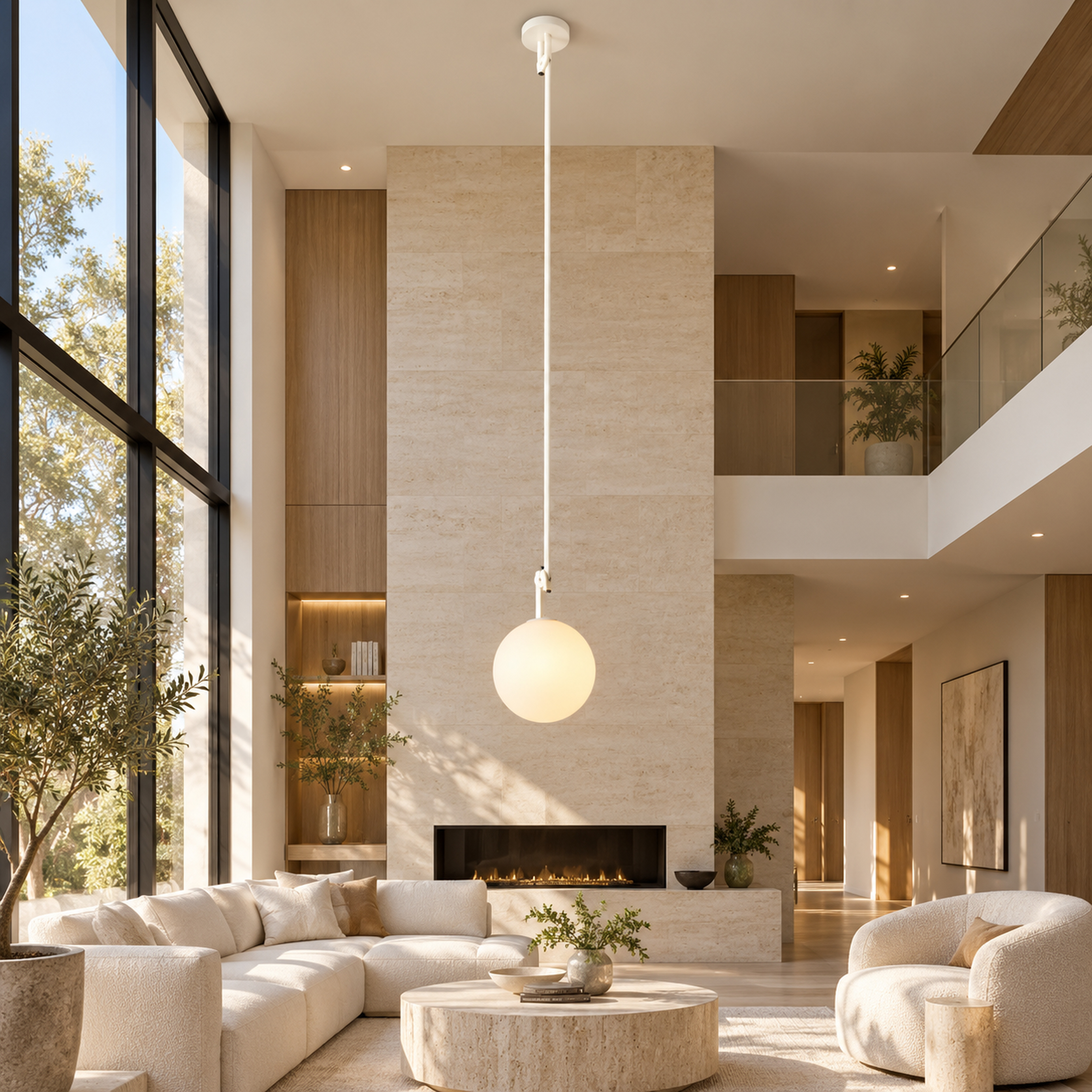 SPACE361 KAITAI Sphere Pendant Light KT-0257 - Modern Lamps - gallery image