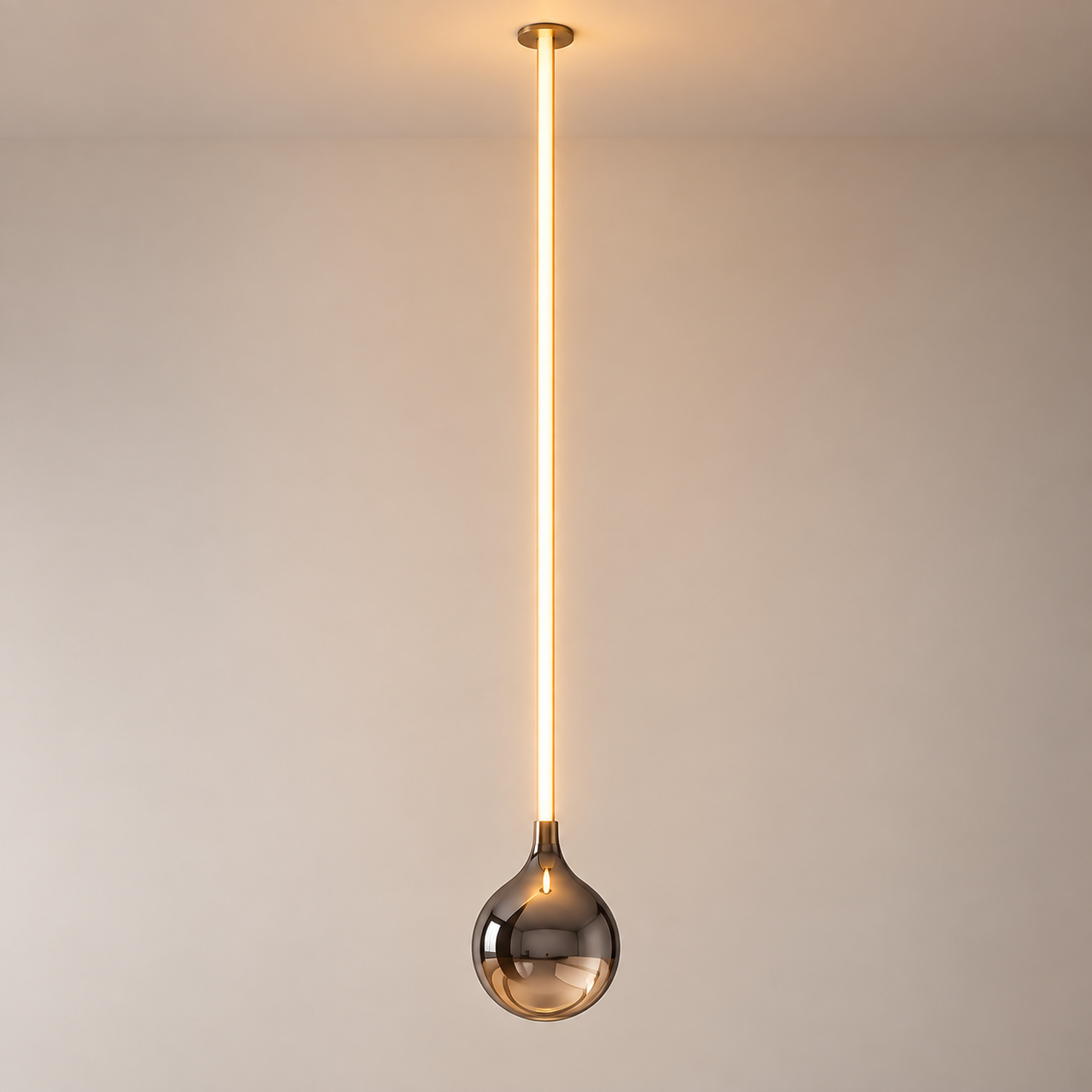 SPACE361 KAITAI Glass and Silicone Pendant Light KT-2256 - Modern Lamps - gallery image