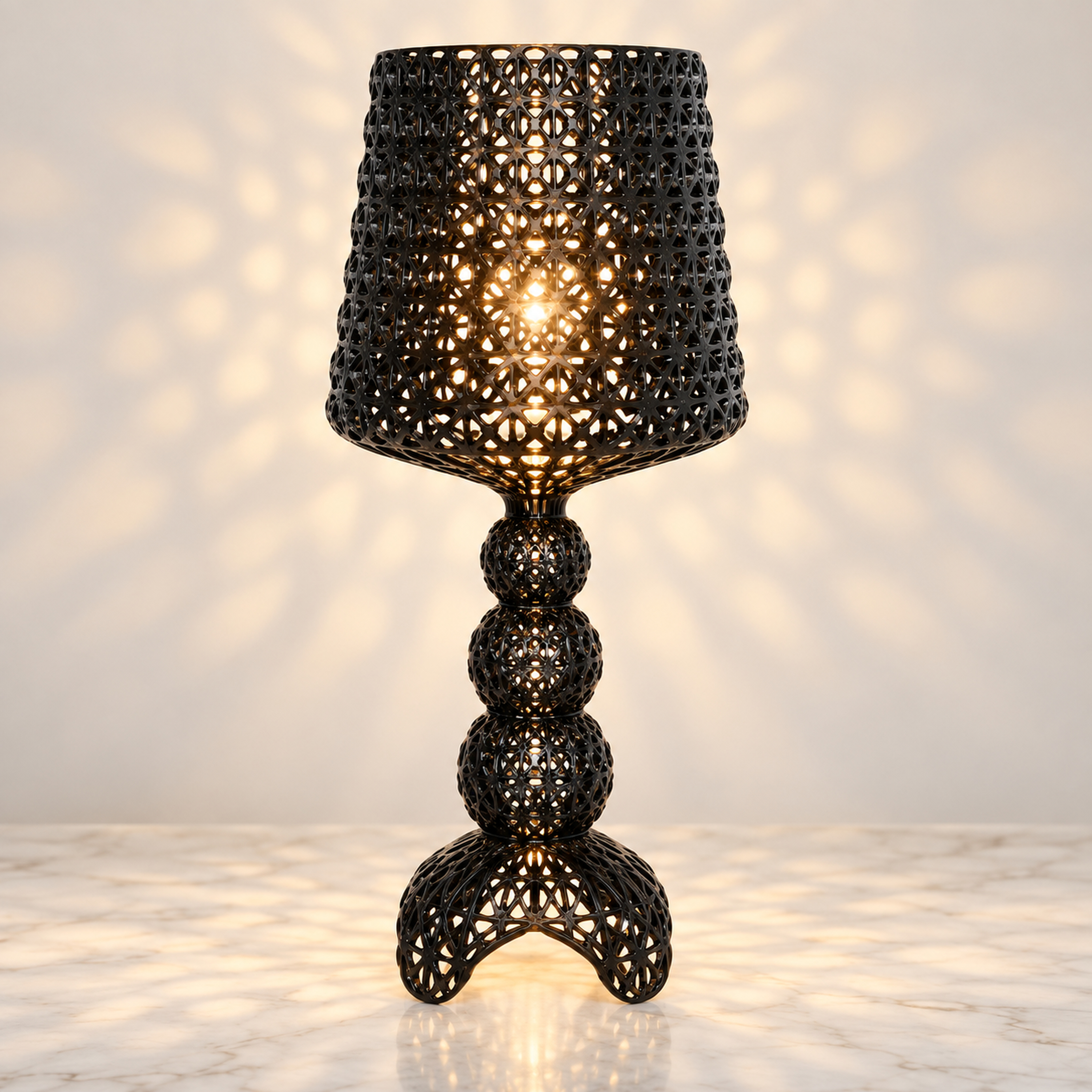 SPACE361 KAITAI Patterned Table Lamp KT-7011 - Modern Lamps - gallery image