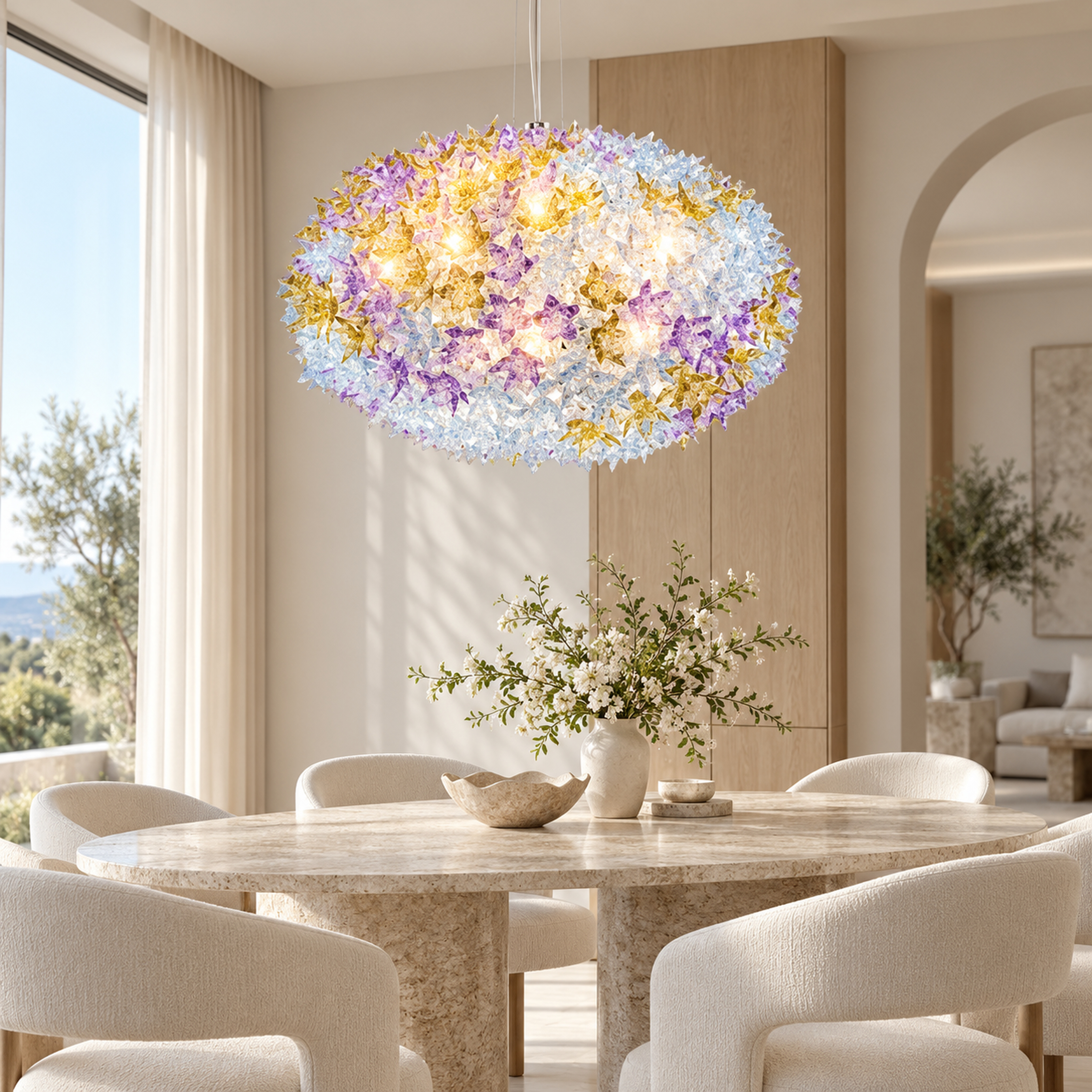 SPACE361 KAITAI Meteor Flower Large Pendant Light KT-8833D-L - Modern Lamps - gallery image
