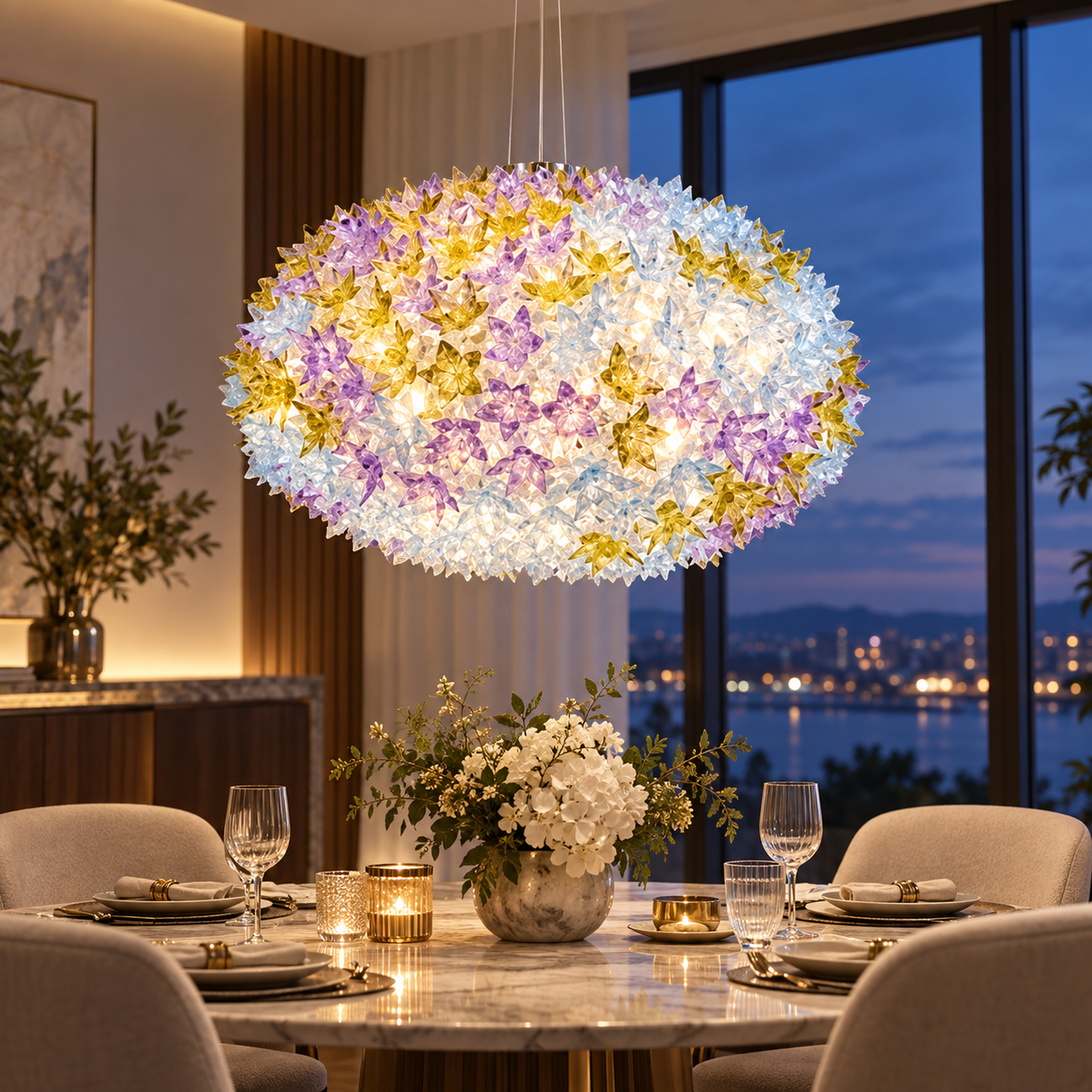 SPACE361 KAITAI Meteor Flower Large Pendant Light KT-8833D-L - Modern Lamps - gallery image