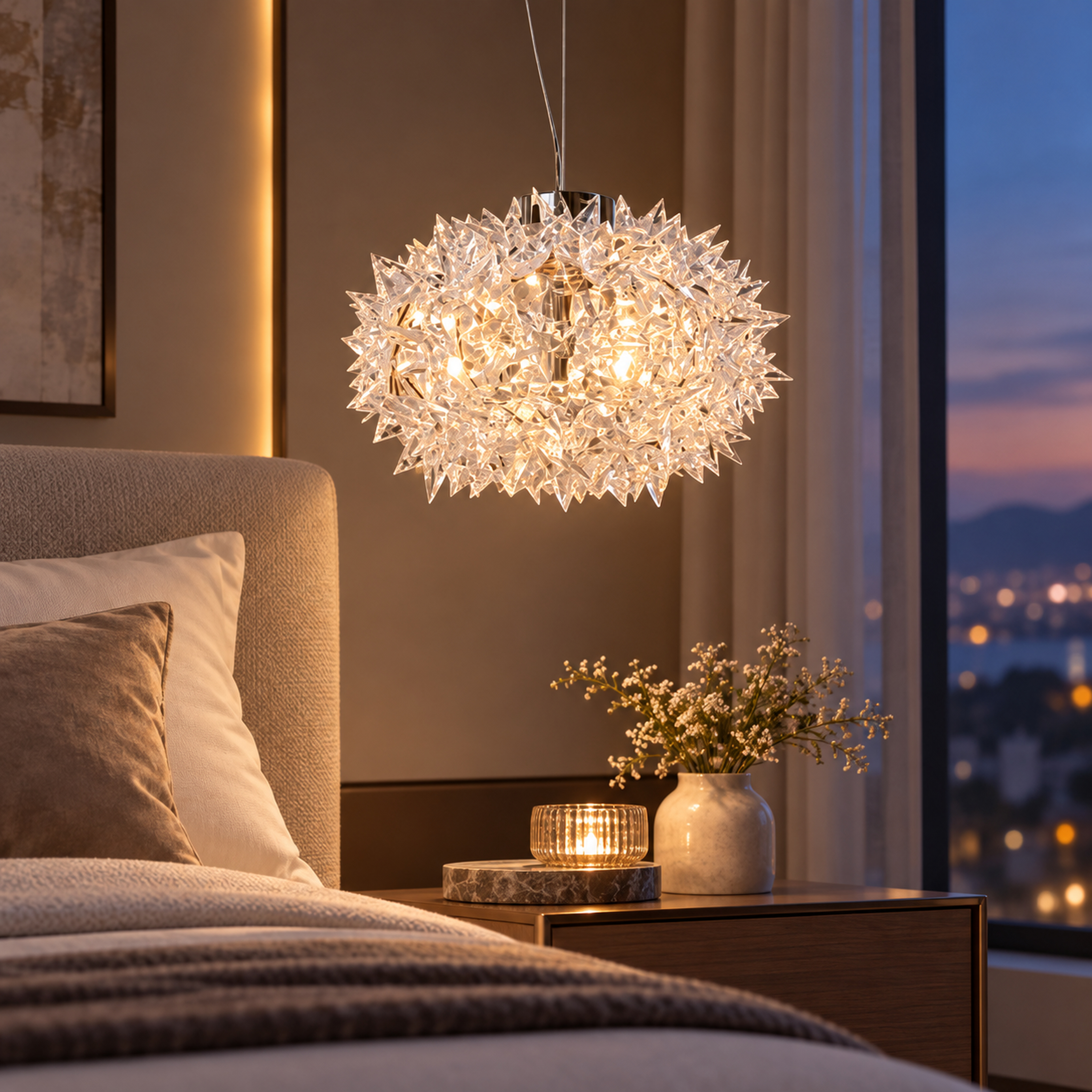 SPACE361 KAITAI Meteor Flower Small Pendant Light KT-8833D-S - Modern Lamps - gallery image