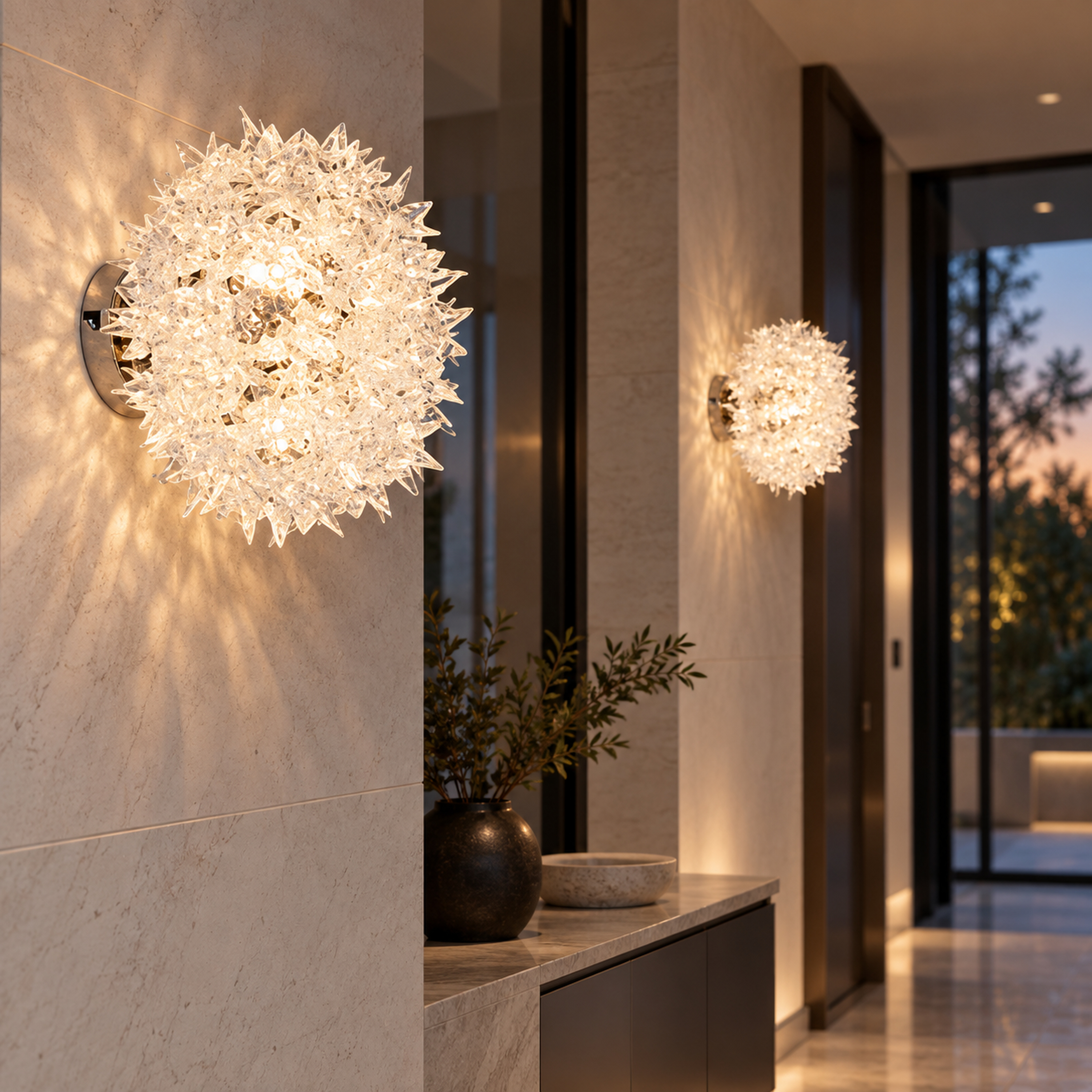 SPACE361 KAITAI Meteor Flower Wall Light KT-8833P - Modern Lamps - gallery image