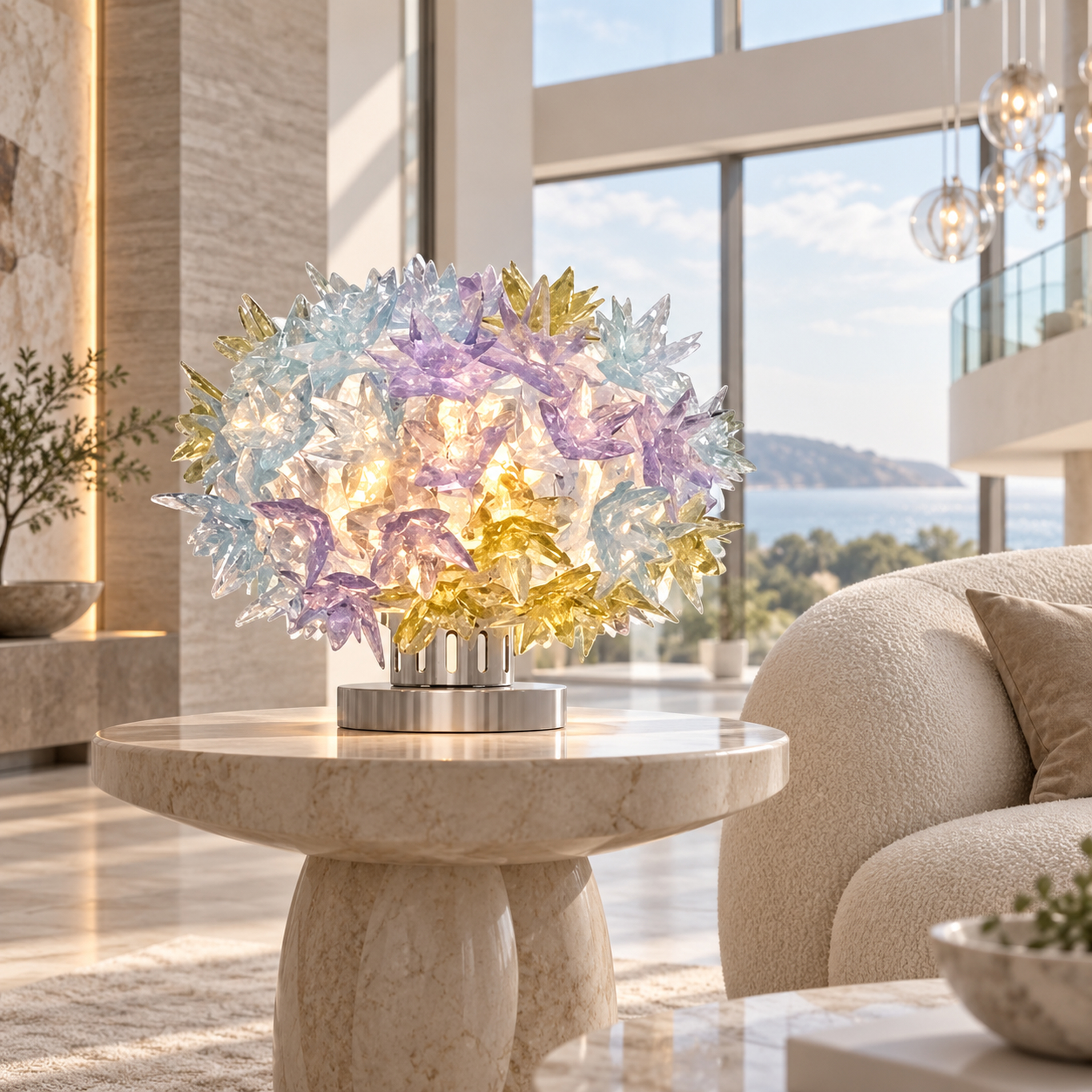 SPACE361 KAITAI Meteor Flower Table Lamp KT-8833T - Modern Lamps - gallery image