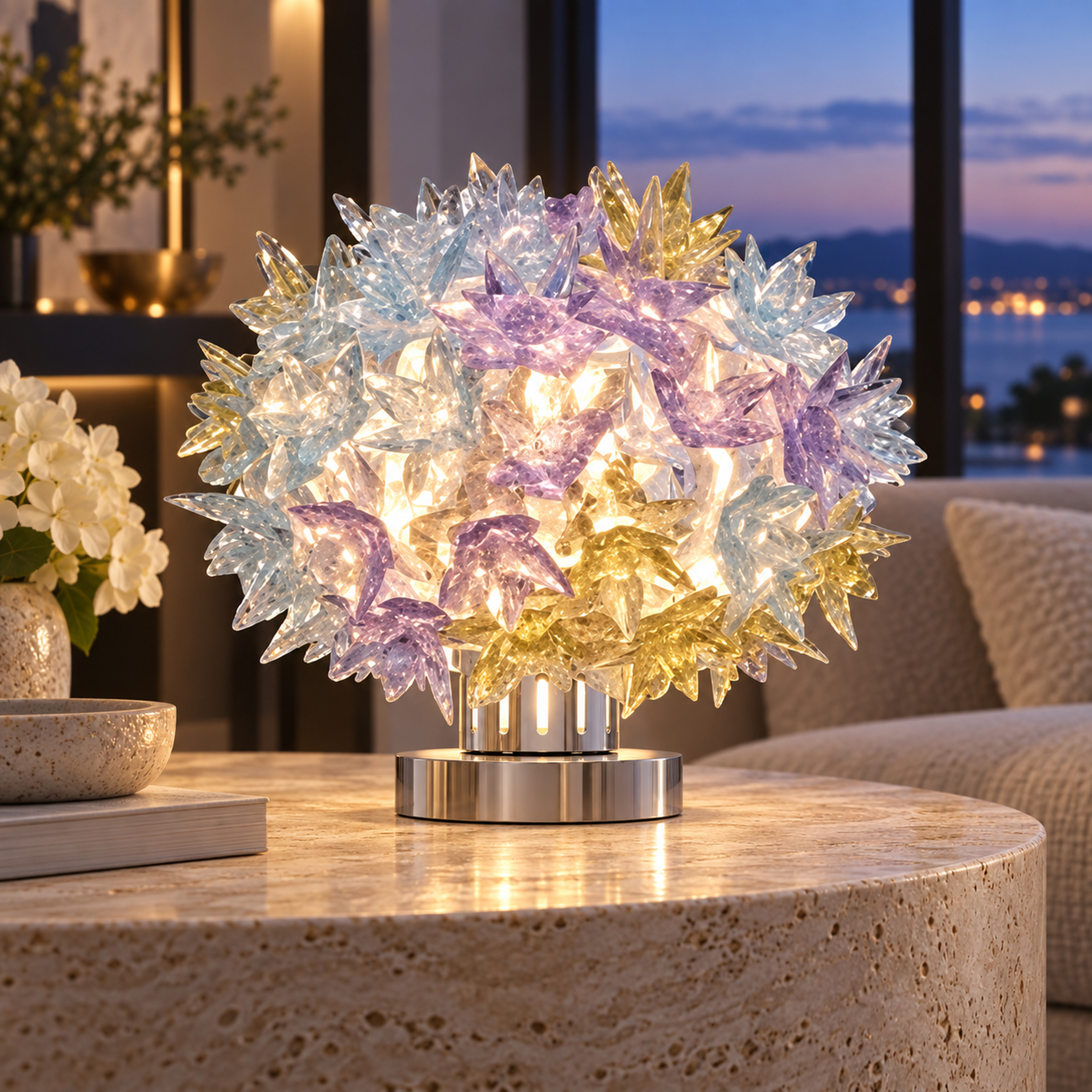 SPACE361 KAITAI Meteor Flower Table Lamp KT-8833T - Modern Lamps - gallery image