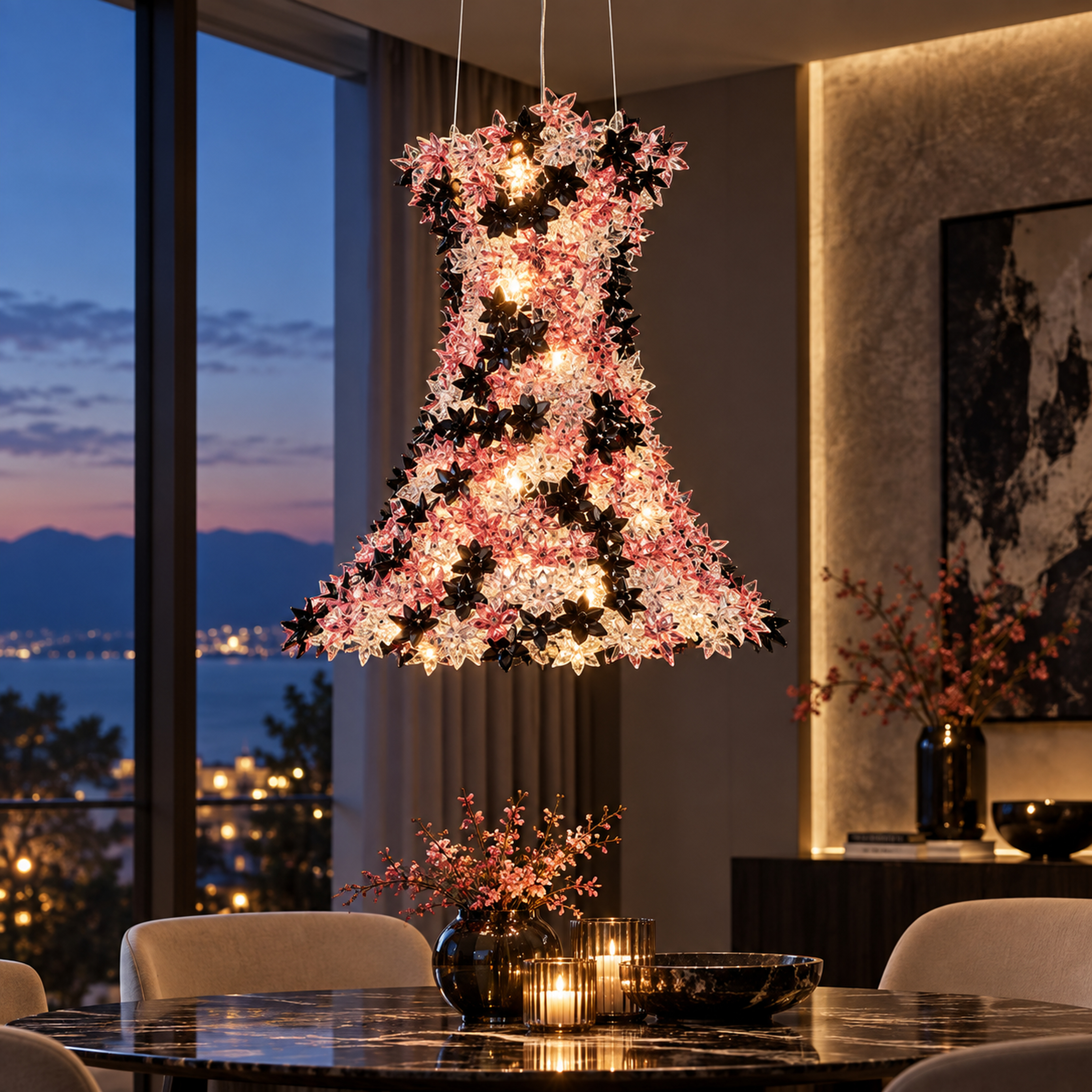 SPACE361 KAITAI Meteor Skirt Pendant Light KT-8834 - Modern Lamps - gallery image
