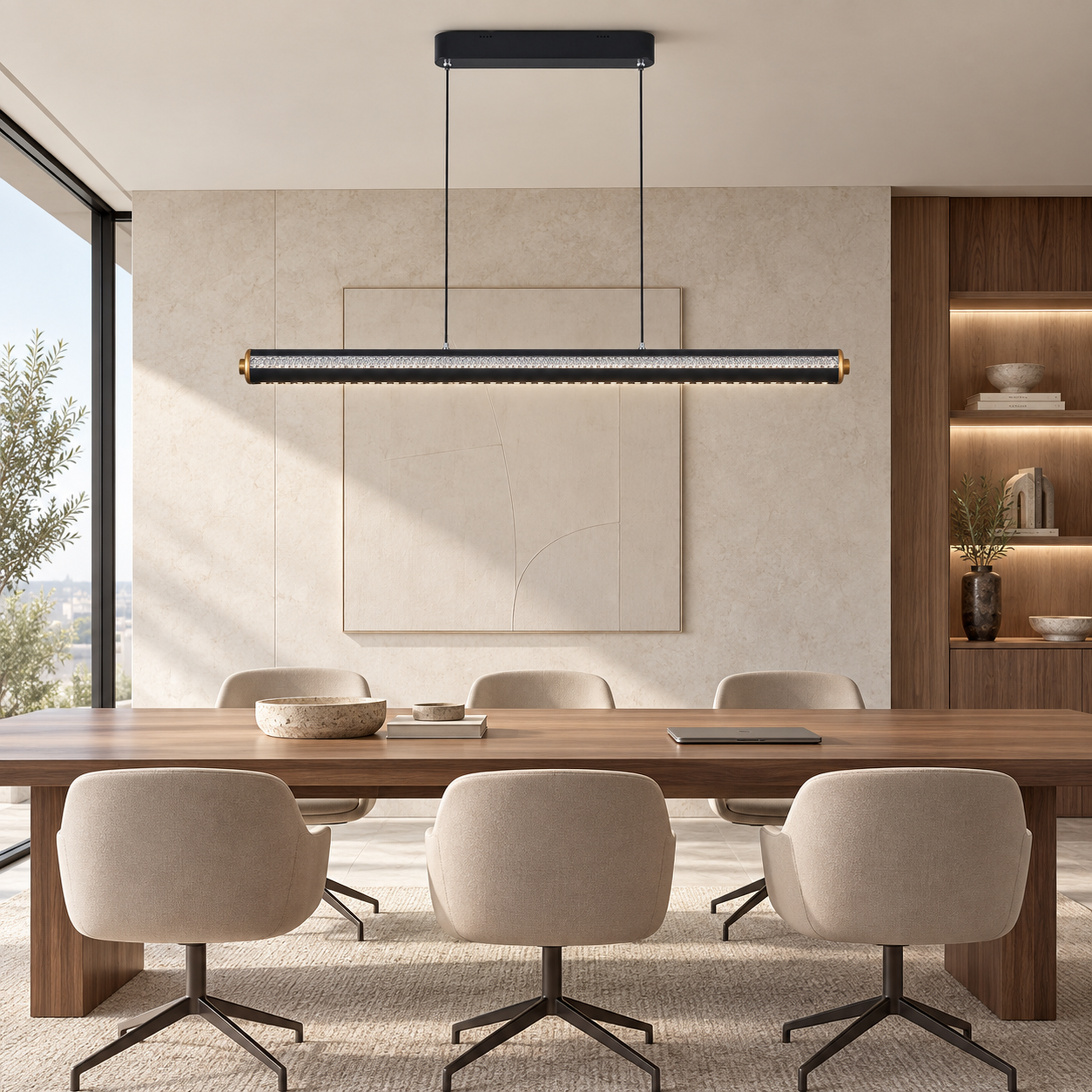 SPACE361 Amara CD-1223 Full-Spectrum Linear Pendant Light - Modern Lamps - gallery image