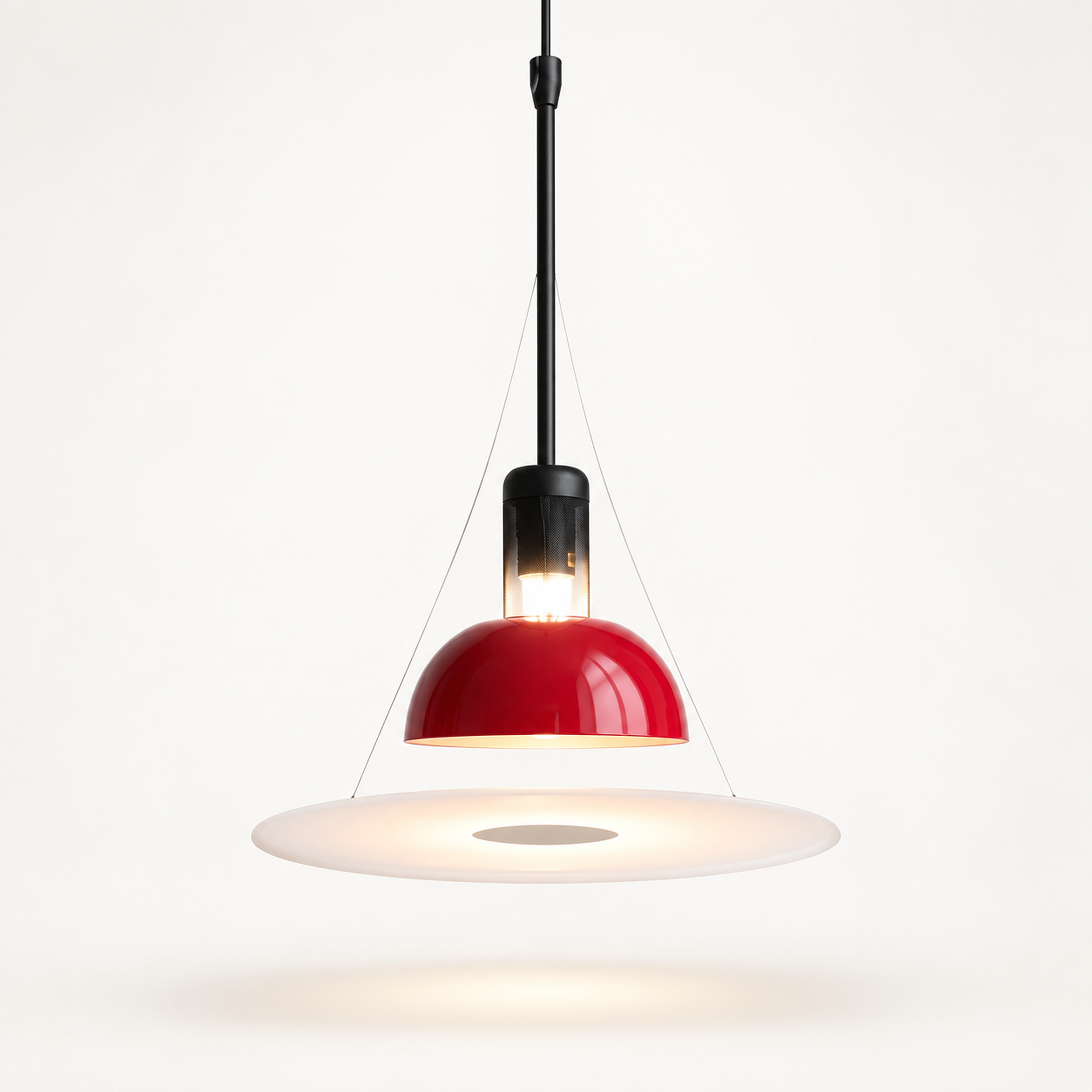 SPACE361 Amara UFO Ceiling Light - Limited Edition Red - Modern Lamps - collection product